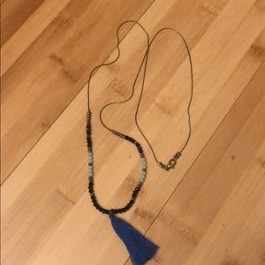 Shashi tassel necklace